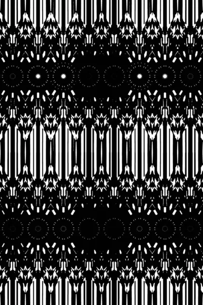 Soyut kaleydoskop arkaplanı. Soyut arkaplan. Resim siyah ve beyaz tonları içerir