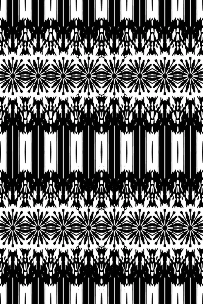 Abstract Kaleidoscope Background Abstract Background Image Includes Effect Black White — 스톡 사진