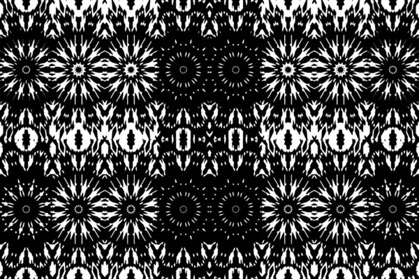 Soyut kaleydoskop arkaplanı. Soyut arkaplan. Resim siyah ve beyaz tonları içerir