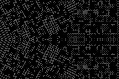 Soyut arkaplan. Monokrom dokusu. Beyaz arkaplanda siyah beyaz çizgiler.