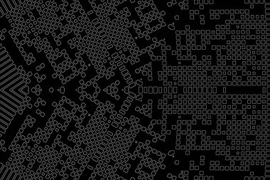 Soyut arkaplan. Monokrom dokusu. Beyaz arkaplanda siyah beyaz çizgiler.