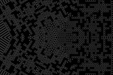 Soyut arkaplan. Monokrom dokusu. Beyaz arkaplanda siyah beyaz çizgiler.