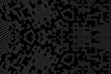 Soyut arkaplan. Monokrom dokusu. Beyaz arkaplanda siyah beyaz çizgiler.