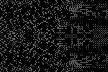 Soyut arkaplan. Monokrom dokusu. Beyaz arkaplanda siyah beyaz çizgiler.