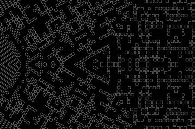 Soyut arkaplan. Monokrom dokusu. Beyaz arkaplanda siyah beyaz çizgiler.