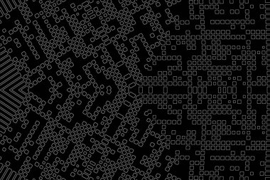 Soyut arkaplan. Monokrom dokusu. Beyaz arkaplanda siyah beyaz çizgiler.