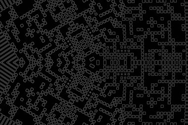 Soyut arkaplan. Monokrom dokusu. Beyaz arkaplanda siyah beyaz çizgiler.