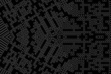 Soyut arkaplan. Monokrom dokusu. Beyaz arkaplanda siyah beyaz çizgiler.