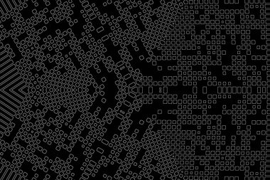 Soyut arkaplan. Monokrom dokusu. Beyaz arkaplanda siyah beyaz çizgiler.