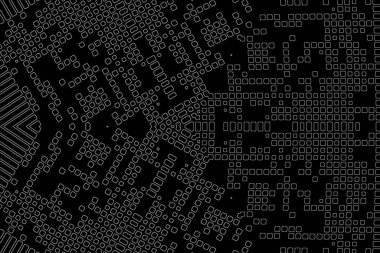 Soyut arkaplan. Monokrom dokusu. Beyaz arkaplanda siyah beyaz çizgiler.