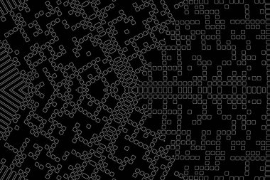 Soyut arkaplan. Monokrom dokusu. Beyaz arkaplanda siyah beyaz çizgiler.