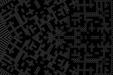 Soyut arkaplan. Monokrom dokusu. Beyaz arkaplanda siyah beyaz çizgiler.