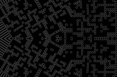 Soyut arkaplan. Monokrom dokusu. Beyaz arkaplanda siyah beyaz çizgiler.