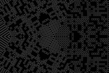 Soyut arkaplan. Monokrom dokusu. Beyaz arkaplanda siyah beyaz çizgiler.