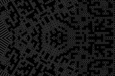 Soyut arkaplan. Monokrom dokusu. Beyaz arkaplanda siyah beyaz çizgiler.