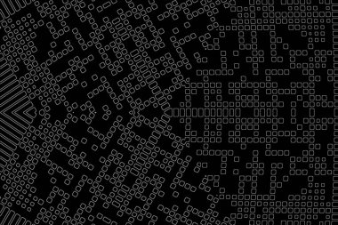 Soyut arkaplan. Monokrom dokusu. Beyaz arkaplanda siyah beyaz çizgiler.