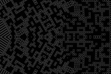 Soyut arkaplan. Monokrom dokusu. Beyaz arkaplanda siyah beyaz çizgiler.