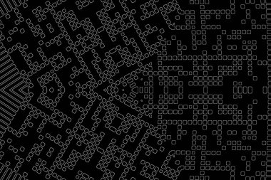 Soyut arkaplan. Monokrom dokusu. Beyaz arkaplanda siyah beyaz çizgiler.