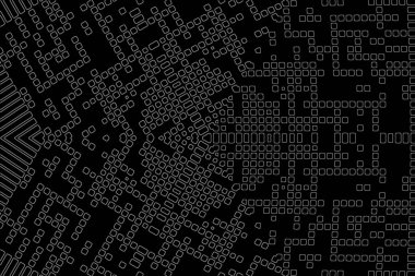 Soyut arkaplan. Monokrom dokusu. Beyaz arkaplanda siyah beyaz çizgiler.