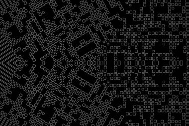 Soyut arkaplan. Monokrom dokusu. Beyaz arkaplanda siyah beyaz çizgiler.