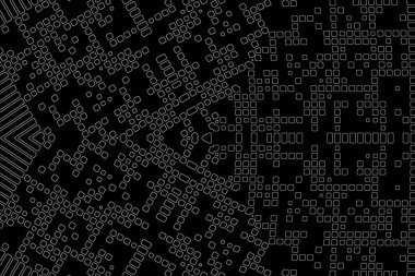 Soyut arkaplan. Monokrom dokusu. Beyaz arkaplanda siyah beyaz çizgiler.