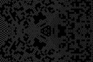 Soyut arkaplan. Monokrom dokusu. Beyaz arkaplanda siyah beyaz çizgiler.