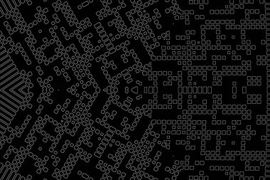 Soyut arkaplan. Monokrom dokusu. Beyaz arkaplanda siyah beyaz çizgiler.