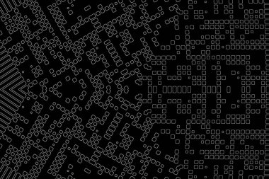 Soyut arkaplan. Monokrom dokusu. Beyaz arkaplanda siyah beyaz çizgiler.