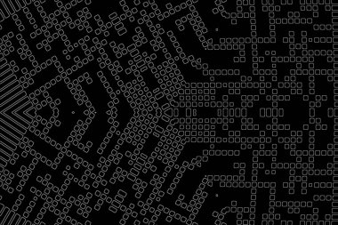 Soyut arkaplan. Monokrom dokusu. Beyaz arkaplanda siyah beyaz çizgiler.