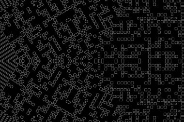 Soyut arkaplan. Monokrom dokusu. Beyaz arkaplanda siyah beyaz çizgiler.