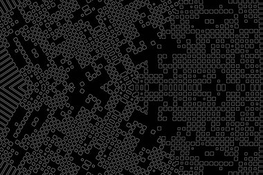 Soyut arkaplan. Monokrom dokusu. Beyaz arkaplanda siyah beyaz çizgiler.