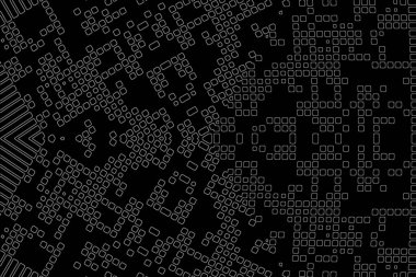 Soyut arkaplan. Monokrom dokusu. Beyaz arkaplanda siyah beyaz çizgiler.