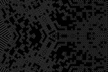 Soyut arkaplan. Monokrom dokusu. Beyaz arkaplanda siyah beyaz çizgiler.