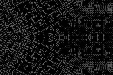 Soyut arkaplan. Monokrom dokusu. Beyaz arkaplanda siyah beyaz çizgiler.