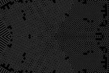 Soyut arkaplan. Monokrom dokusu. Beyaz arkaplanda siyah beyaz çizgiler.