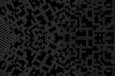 Soyut arkaplan. Monokrom dokusu. Beyaz arkaplanda siyah beyaz çizgiler.