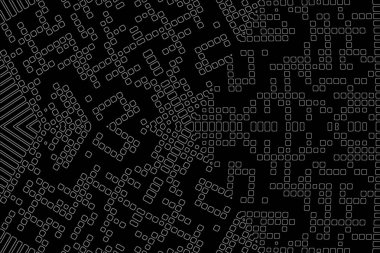 Soyut arkaplan. Monokrom dokusu. Beyaz arkaplanda siyah beyaz çizgiler.