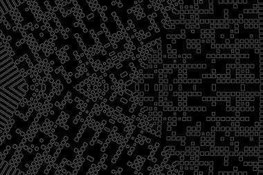 Soyut arkaplan. Monokrom dokusu. Beyaz arkaplanda siyah beyaz çizgiler.