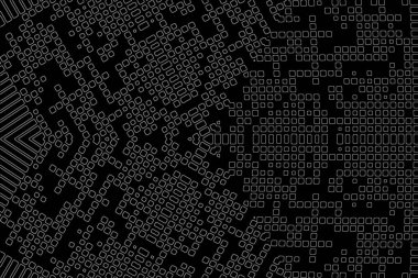 Soyut arkaplan. Monokrom dokusu. Beyaz arkaplanda siyah beyaz çizgiler.