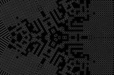 Soyut arkaplan. Monokrom dokusu. Beyaz arkaplanda siyah beyaz çizgiler.