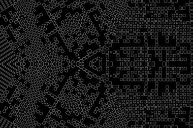 Soyut arkaplan. Monokrom dokusu. Beyaz arkaplanda siyah beyaz çizgiler.