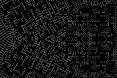 Soyut arkaplan. Monokrom dokusu. Beyaz arkaplanda siyah beyaz çizgiler.