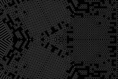 Soyut arkaplan. Monokrom dokusu. Beyaz arkaplanda siyah beyaz çizgiler.