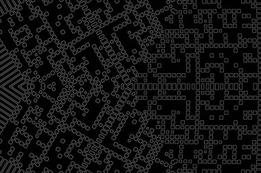 Soyut arkaplan. Monokrom dokusu. Beyaz arkaplanda siyah beyaz çizgiler.