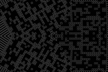 Soyut arkaplan. Monokrom dokusu. Beyaz arkaplanda siyah beyaz çizgiler.