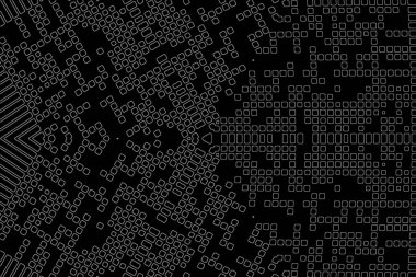 Soyut arkaplan. Monokrom dokusu. Beyaz arkaplanda siyah beyaz çizgiler.