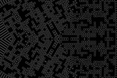 Soyut arkaplan. Monokrom dokusu. Beyaz arkaplanda siyah beyaz çizgiler.