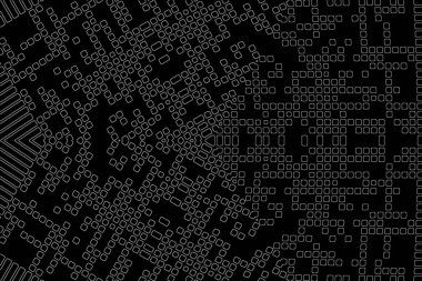 Soyut arkaplan. Monokrom dokusu. Beyaz arkaplanda siyah beyaz çizgiler.