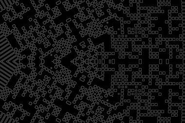 Soyut arkaplan. Monokrom dokusu. Beyaz arkaplanda siyah beyaz çizgiler.