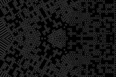 Soyut arkaplan. Monokrom dokusu. Beyaz arkaplanda siyah beyaz çizgiler.